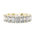 Élysienne Emerald-Cut Diamond Eternity Ring