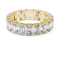 Élysienne Emerald-Cut Diamond Eternity Ring