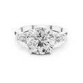Elara Round Diamond Three-Stone Ring