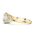 Elara Round Diamond Three-Stone Ring