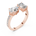 Éclat Duo Diamond Ring