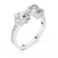 Éclat Duo Diamond Ring