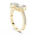 Éclat Duo Diamond Ring