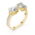 Éclat Duo Diamond Ring