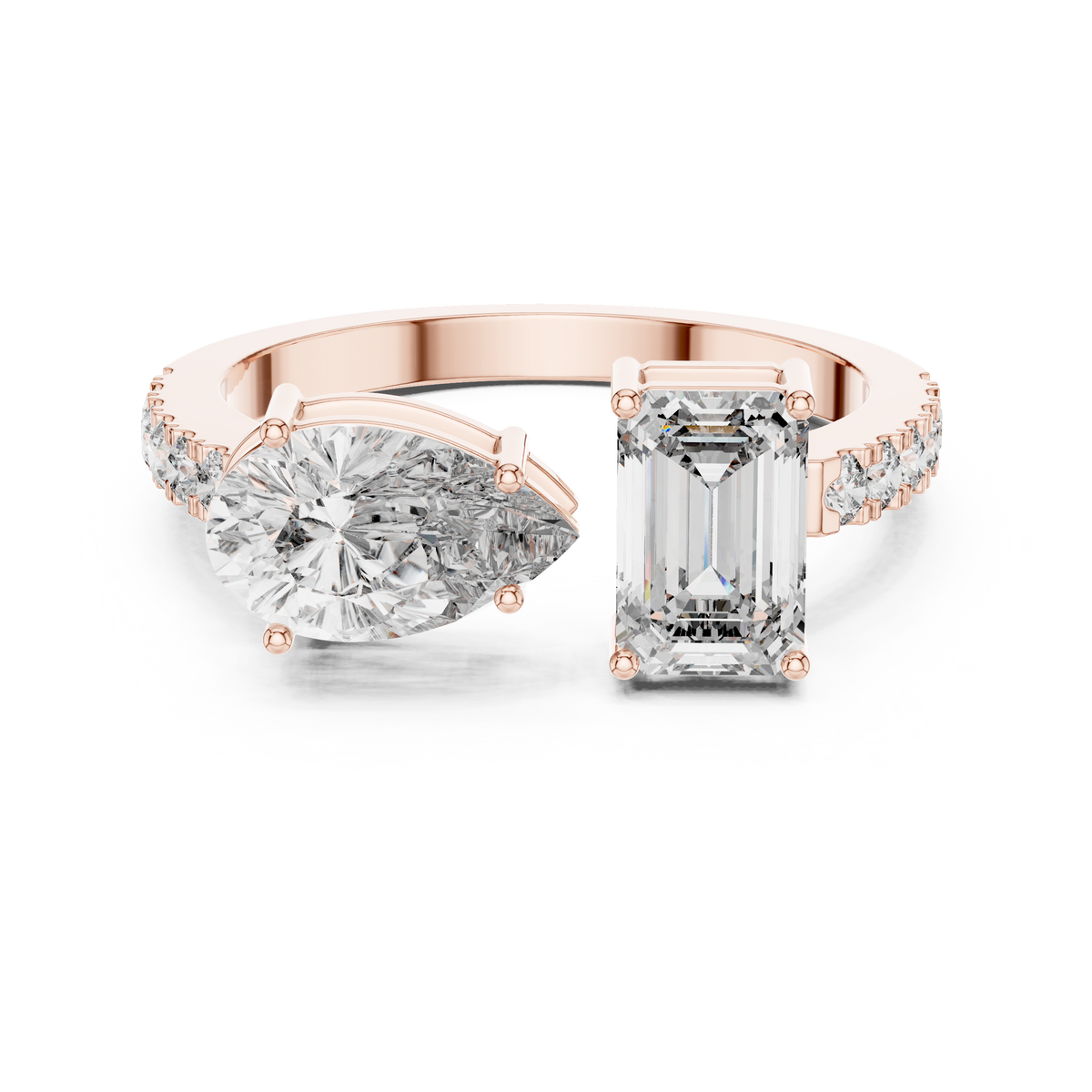 Éclat Duo Diamond Ring