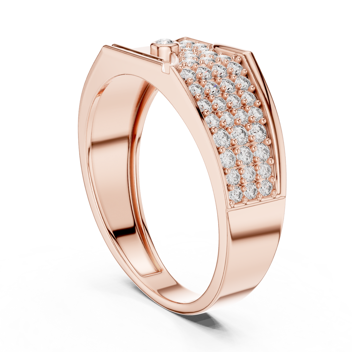 Valerio Diamond Statement Ring
