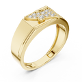 Valerio Diamond Statement Ring