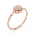 Fleuria Diamond Flower Ring