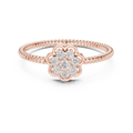 Fleuria Diamond Flower Ring