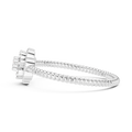 Fleuria Diamond Flower Ring
