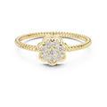 Fleuria Diamond Flower Ring