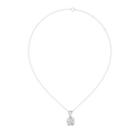 Elara Round Brilliant Diamond Solitaire Pendant
