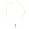 Elara Round Brilliant Diamond Solitaire Pendant