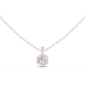 Seren Round Diamond Solitaire Pendant