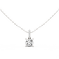 Caelia Cushion Cut Diamond Pendant