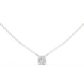 Aurelia Round Diamond Solitaire Pendant