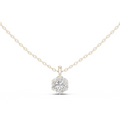 Seren Round Diamond Solitaire Pendant
