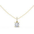 Caelia Cushion Cut Diamond Pendant