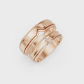 Calista Diamond Wedding Band Set