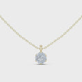 Seren Round Diamond Solitaire Pendant