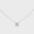 Aurelia Round Diamond Solitaire Pendant