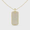 Valora Diamond Pavé Tag Pendant