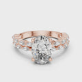 Elara Oval & Marquise Diamond Ring