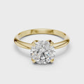 Celeste Round Brilliant Solitaire Diamond Ring