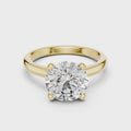 Elowen Round Brilliant Diamond Solitaire Ring