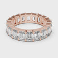 Élysienne Emerald-Cut Diamond Eternity Ring