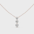 Seraphina Three Diamond Drop Pendant