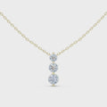 Seraphina Three Diamond Drop Pendant