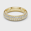 Elaris Double Row Diamond Ring