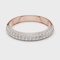 Aurelia Double Row Diamond Ring