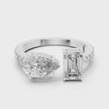 Éclat Duo Diamond Ring