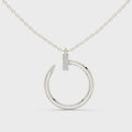 Orlina Diamond Circle Pendant