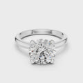 Elowen Round Brilliant Diamond Solitaire Ring