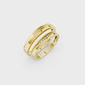 Elvar Diamond Wedding Band Set