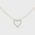 Amorette Diamond Heart Pendant