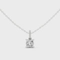 Caelia Cushion Cut Diamond Pendant