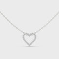 Amorette Diamond Heart Pendant