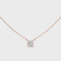 Aurelia Round Diamond Solitaire Pendant