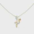 Rosalie Diamond Tulip Pendant