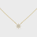 Astra Diamond Starburst Pendant