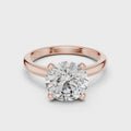 Elowen Round Brilliant Diamond Solitaire Ring