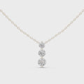 Seraphina Three Diamond Drop Pendant