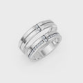 Seren Diamond Wedding Band Set