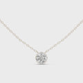 Celeste Round Diamond Solitaire Pendant