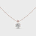 Seren Round Diamond Solitaire Pendant