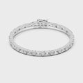 Elara Emerald Cut Diamond Tennis Bracelet